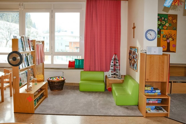 Spielecke und Leseecke
