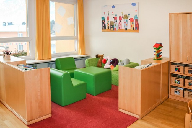 Spielecke im Kindergarten