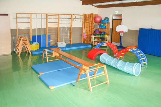Turnhalle zum Herumtoben